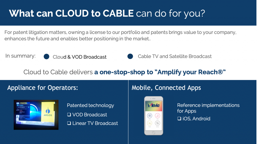 Cloud to Cable Innovations